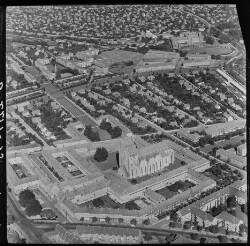 thumbnail: Skråfoto fra 1956 taget 100 meter fra Oldfuxvej 9