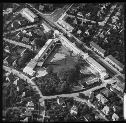 thumbnail: Skråfoto fra 1956 taget 193 meter fra Nystedvej 37
