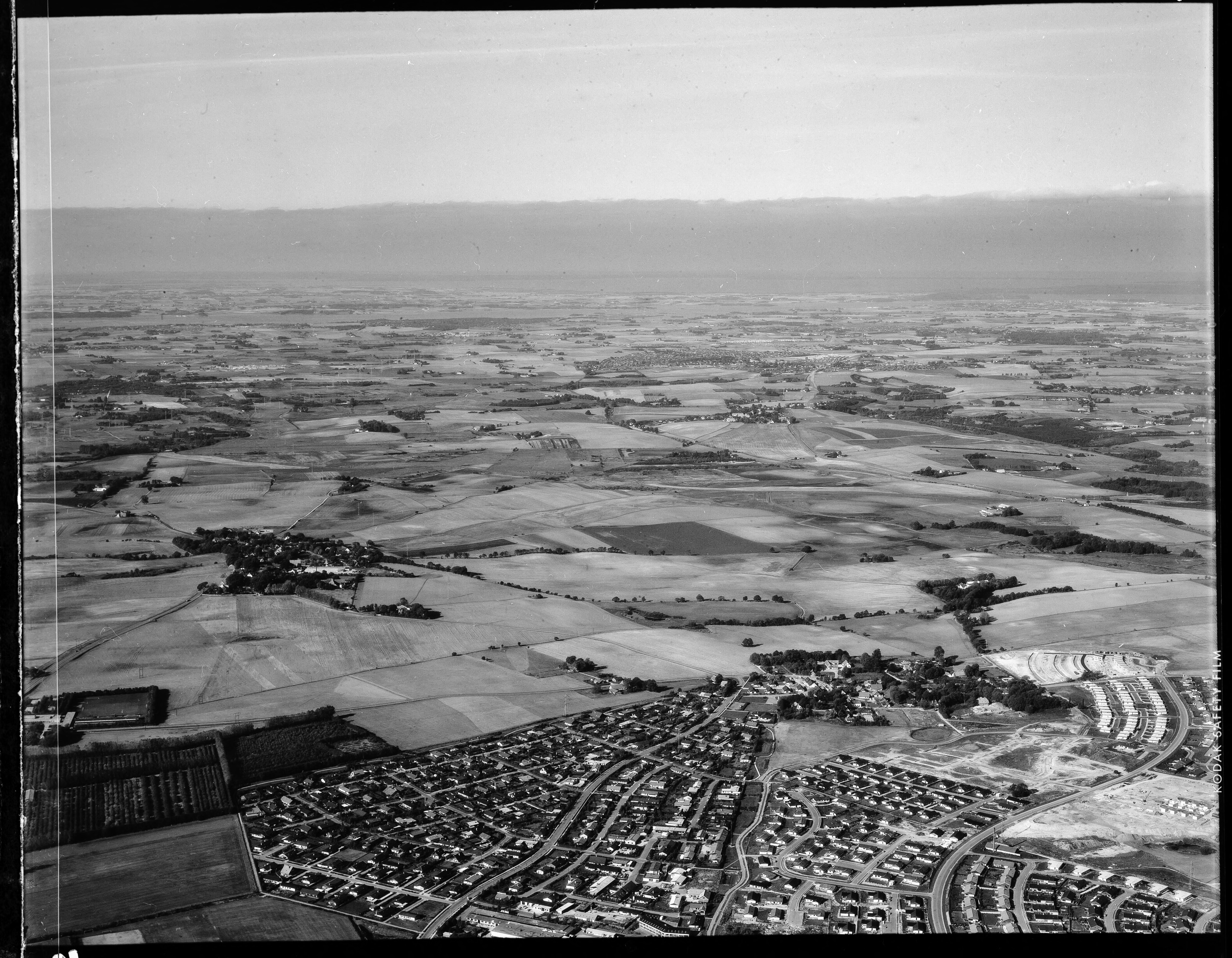 Skråfoto fra 1960 taget 106 meter fra Brændekær 23