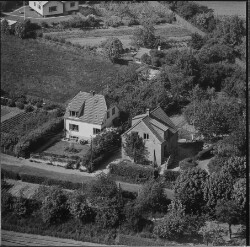 thumbnail: Skråfoto fra 1959 taget 365 meter fra Bohusvej 3