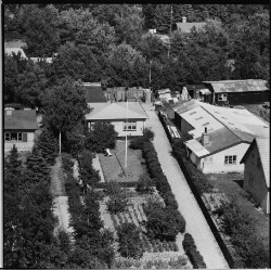 thumbnail: Skråfoto fra 1959 taget 110 meter fra Norasvej 2