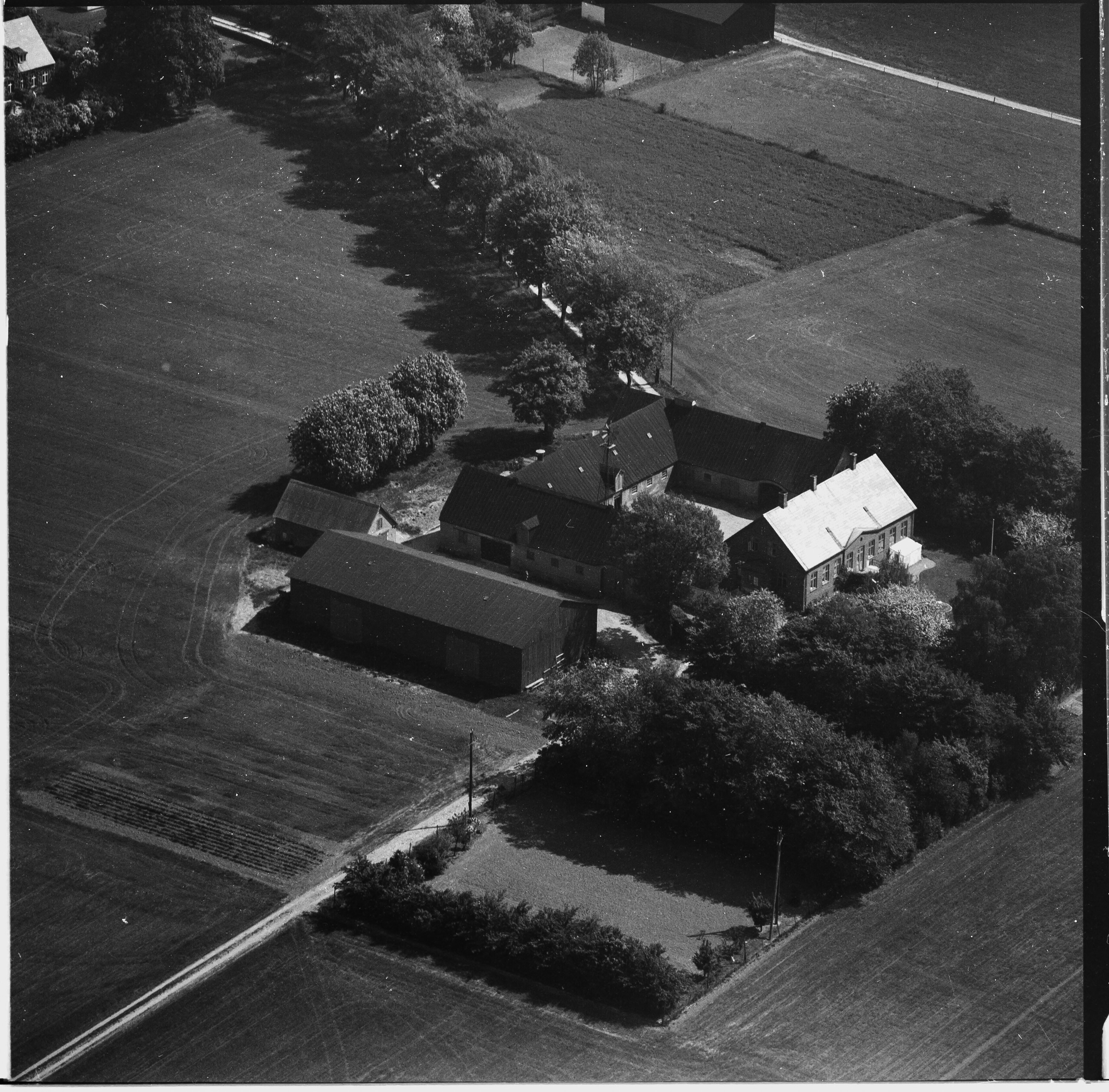 Skråfoto fra 1960 taget 243 meter fra Naverland 22A