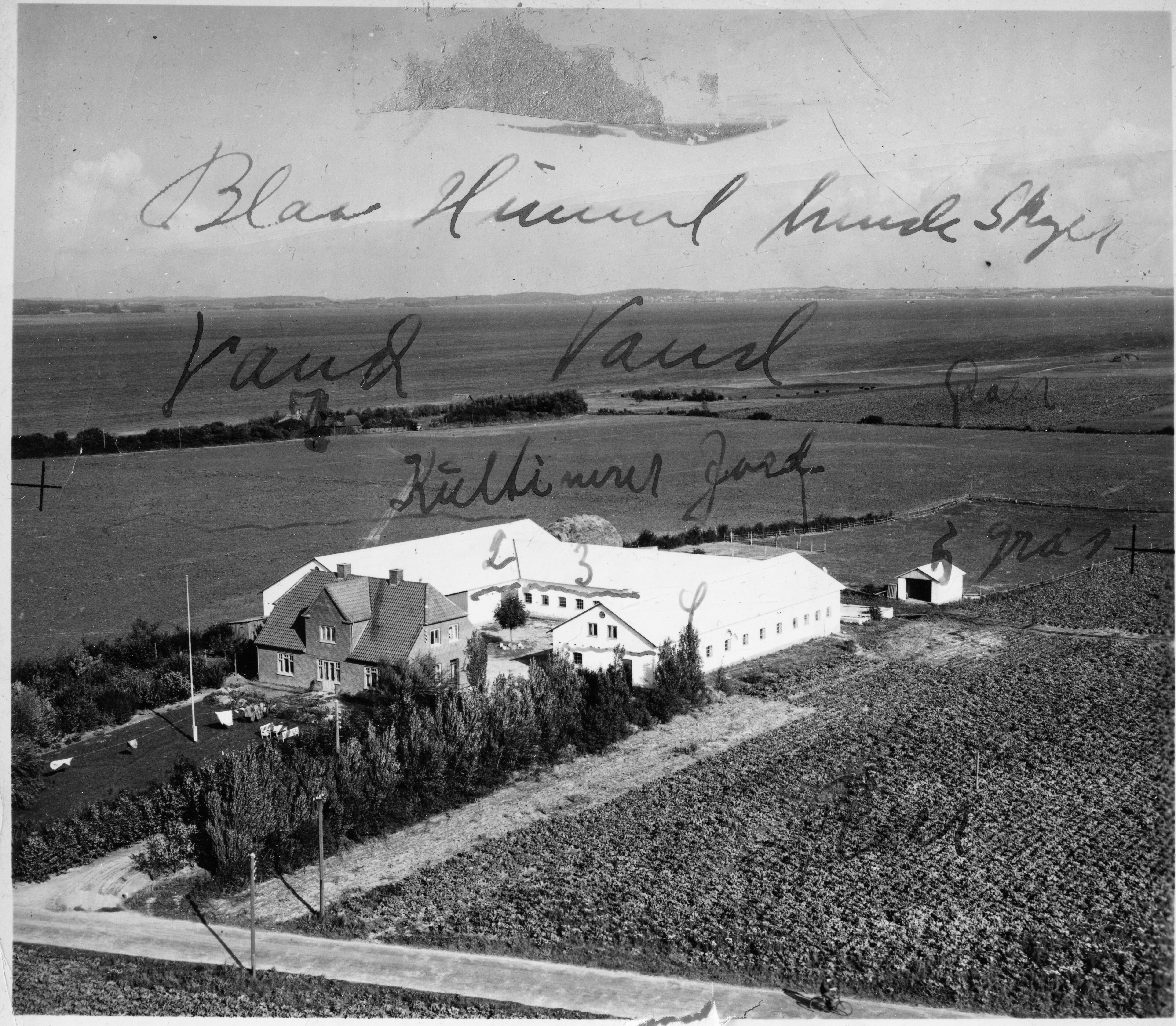 Skråfoto fra 1950 taget 183 meter fra Kulsviervej 3