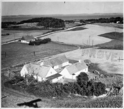 thumbnail: Skråfoto fra 1950 taget 180 meter fra Elbakken 11