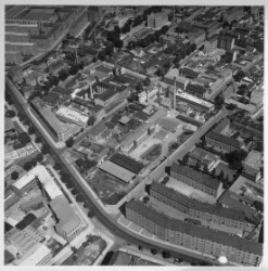 thumbnail: Skråfoto fra 1928-1972 taget 134 meter fra Frederikssundsvej 84