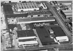 thumbnail: Skråfoto fra 1928-1992 taget 38 meter fra Fabriksparken 7