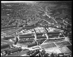 thumbnail: Skråfoto fra 1937 taget 129 meter fra Rungsted Plads 1, 4. th