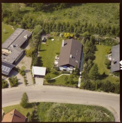 thumbnail: Skråfoto fra 1981 taget 73 meter fra Bjerggårdsvænget 31