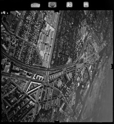 thumbnail: Skråfoto fra 1976 taget 72 meter fra Sjælør Boulevard 51, st. tv