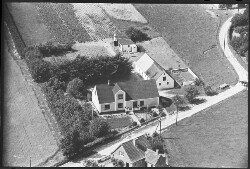 thumbnail: Skråfoto fra 1950 taget 70 meter fra Hjordalsvej 7