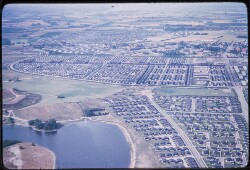 thumbnail: Skråfoto fra 1975 taget 317 meter fra Rendsagervej 169
