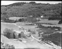 thumbnail: Skråfoto fra 1954 taget 4 meter fra Hjarsbækvej 31