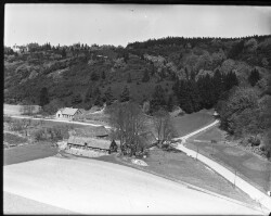 thumbnail: Skråfoto fra 1954 taget 1 meter fra Hjarsbækvej 37
