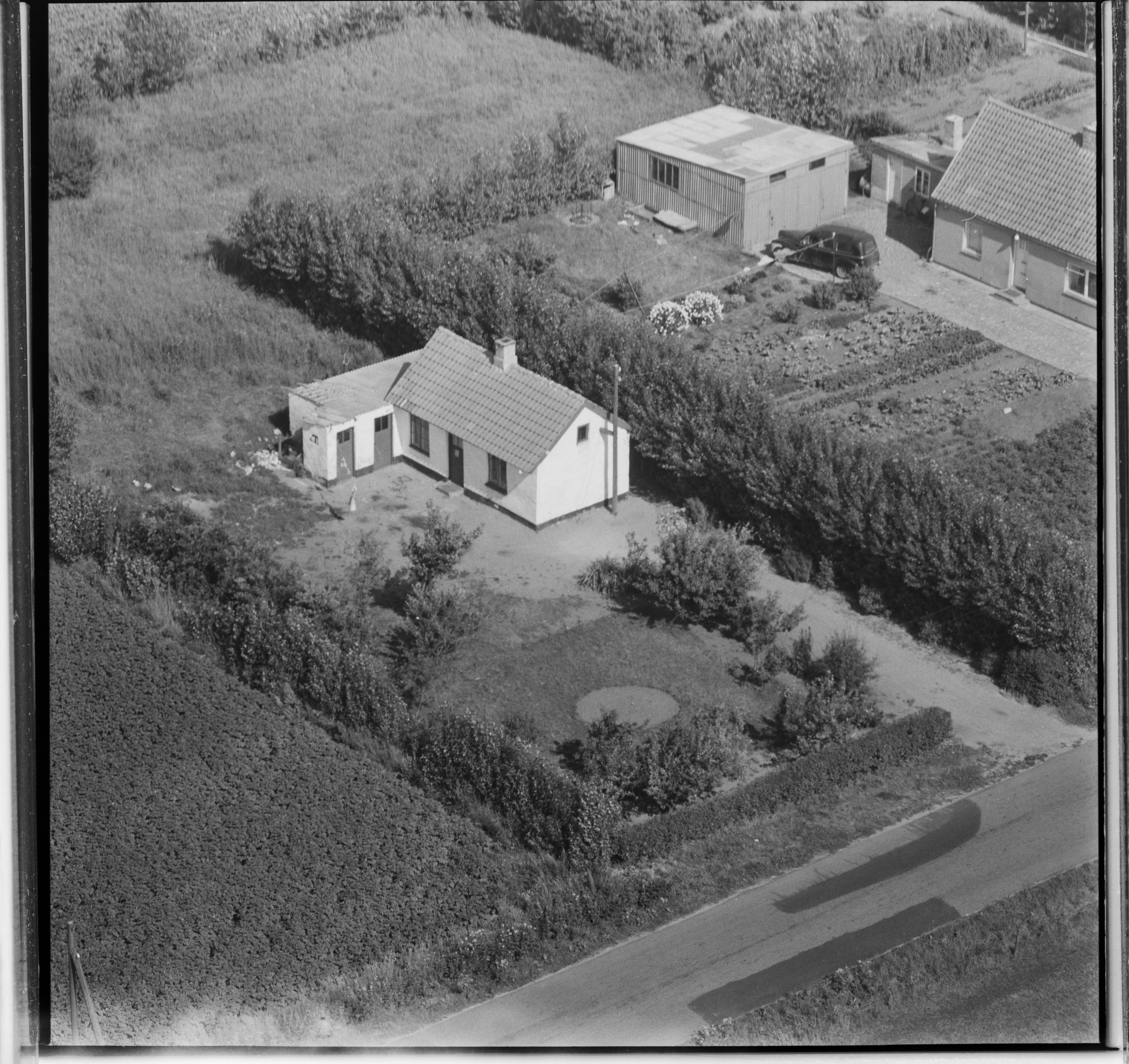 Skråfoto fra 1959 taget 21 meter fra Ellehammersvej 23