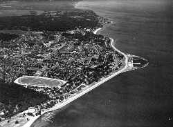 thumbnail: Skråfoto fra 1932-1950 taget 171 meter fra Skovshovedvej 21C