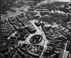 thumbnail: Skråfoto fra 1945-1975 taget 55 meter fra Østergade 6, st. 