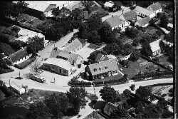 thumbnail: Skråfoto fra 1949 taget 6 meter fra Landsbygaden 36