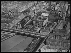 thumbnail: Skråfoto fra 1928-1933 taget 116 meter fra Mjøsensgade 2, 1. tv