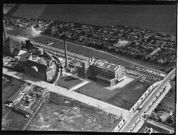 thumbnail: Skråfoto fra 1928-1933 taget 132 meter fra Gammel Køge Landevej 34, 4. th