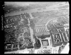thumbnail: Skråfoto fra 1932-1967 taget 89 meter fra Istedgade 2