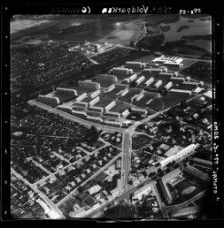 thumbnail: Skråfoto fra 1957 taget 211 meter fra Kobbelvænget 3, st. th