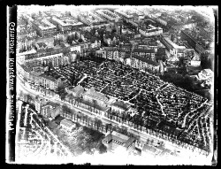 thumbnail: Skråfoto fra 1932-1967 taget 204 meter fra Classensgade 17, st. th