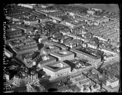 thumbnail: Skråfoto fra 1935 taget 24 meter fra Østerbrogade 192