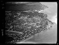 thumbnail: Skråfoto fra 1936 taget 63 meter fra Strandvejen 259