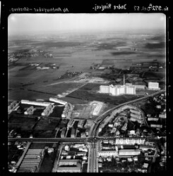 thumbnail: Skråfoto fra 1957 taget 217 meter fra Diget 18