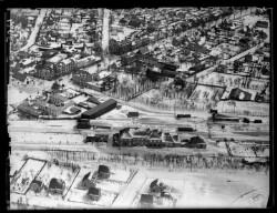 thumbnail: Skråfoto fra 1936 taget 151 meter fra Depotvej 1