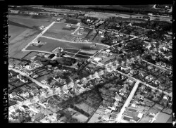 thumbnail: Skråfoto fra 1937 taget 202 meter fra Valbyvej 39
