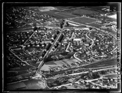 thumbnail: Skråfoto fra 1937 taget 45 meter fra Vigerslevvej 97, st. th