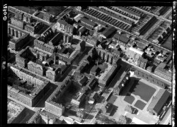 thumbnail: Skråfoto fra 1938 taget 83 meter fra Duevej 14, 1. tv