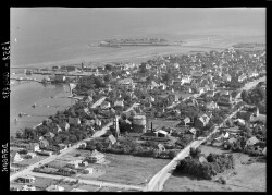 thumbnail: Skråfoto fra 1937 taget 11 meter fra Øresunds Alle 16B, st. th