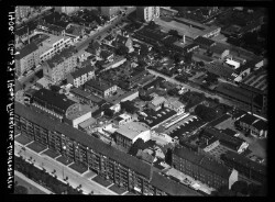 thumbnail: Skråfoto fra 1937 taget 71 meter fra Nimbusparken 9, 4. 3