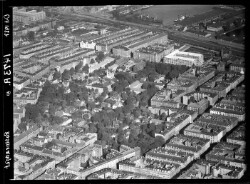 thumbnail: Skråfoto fra 1937 taget 13 meter fra Rosenvængets Allé 30, st. tv