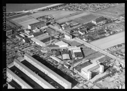 thumbnail: Skråfoto fra 1938 taget 43 meter fra Nyrnberggade 21