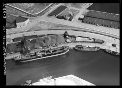 thumbnail: Skråfoto fra 1938 taget 105 meter fra Lautrupsgade 7