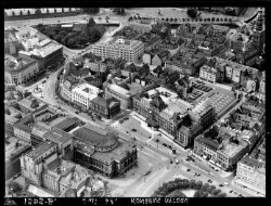 thumbnail: Skråfoto fra 1938 taget 96 meter fra Østergade 10, kl. 