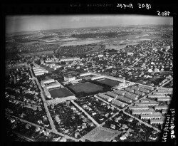 thumbnail: Skråfoto fra 1946 taget 106 meter fra Vallekildevej 114