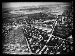 thumbnail: Skråfoto fra 1946 taget 108 meter fra Bjergstedvej 1