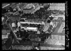 thumbnail: Skråfoto fra 1947 taget 175 meter fra Tyrolsgade 5, 4. tv