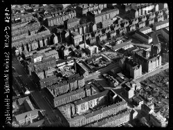 thumbnail: Skråfoto fra 1948 taget 180 meter fra Geislersgade 16