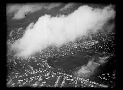 thumbnail: Skråfoto fra 1949 taget 202 meter fra Niels Finsens Alle 34