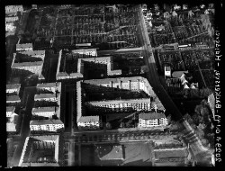 thumbnail: Skråfoto fra 1949 taget 315 meter fra Smyrnavej 11B, 1. tv