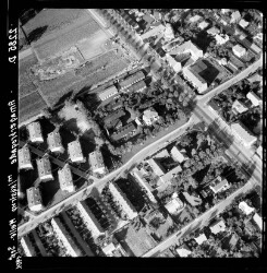 thumbnail: Skråfoto fra 1954 taget 21 meter fra Ulvefodvej 4, st. 3