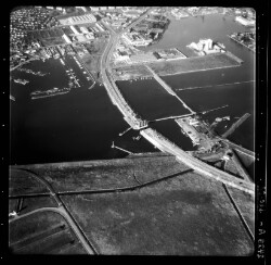 thumbnail: Skråfoto fra 1958 taget 2798 meter fra Richard Mortensens Vej 60D, 3. tv