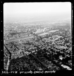 thumbnail: Skråfoto fra 1958 taget 174 meter fra Kapelvej 11, 3. tv