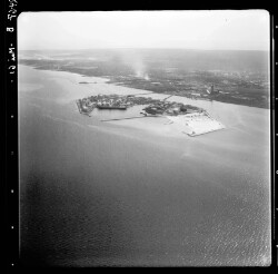 thumbnail: Skråfoto fra 1961 taget 154 meter fra U-Vej 5