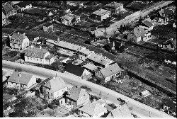 thumbnail: Skråfoto fra 1950-1954 taget 127 meter fra Toftlundvej 10